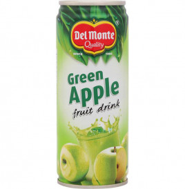 Del Monte Green Apple Fruit Drink  Tin  240 millilitre
